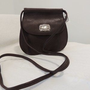 Small Leather Fossil Bag